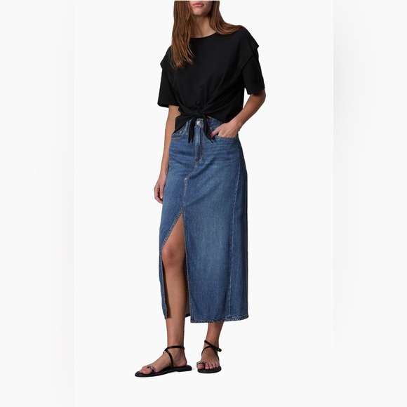 RAG & BONE
Clara Denim Midi Skirt - Picture 2 of 3